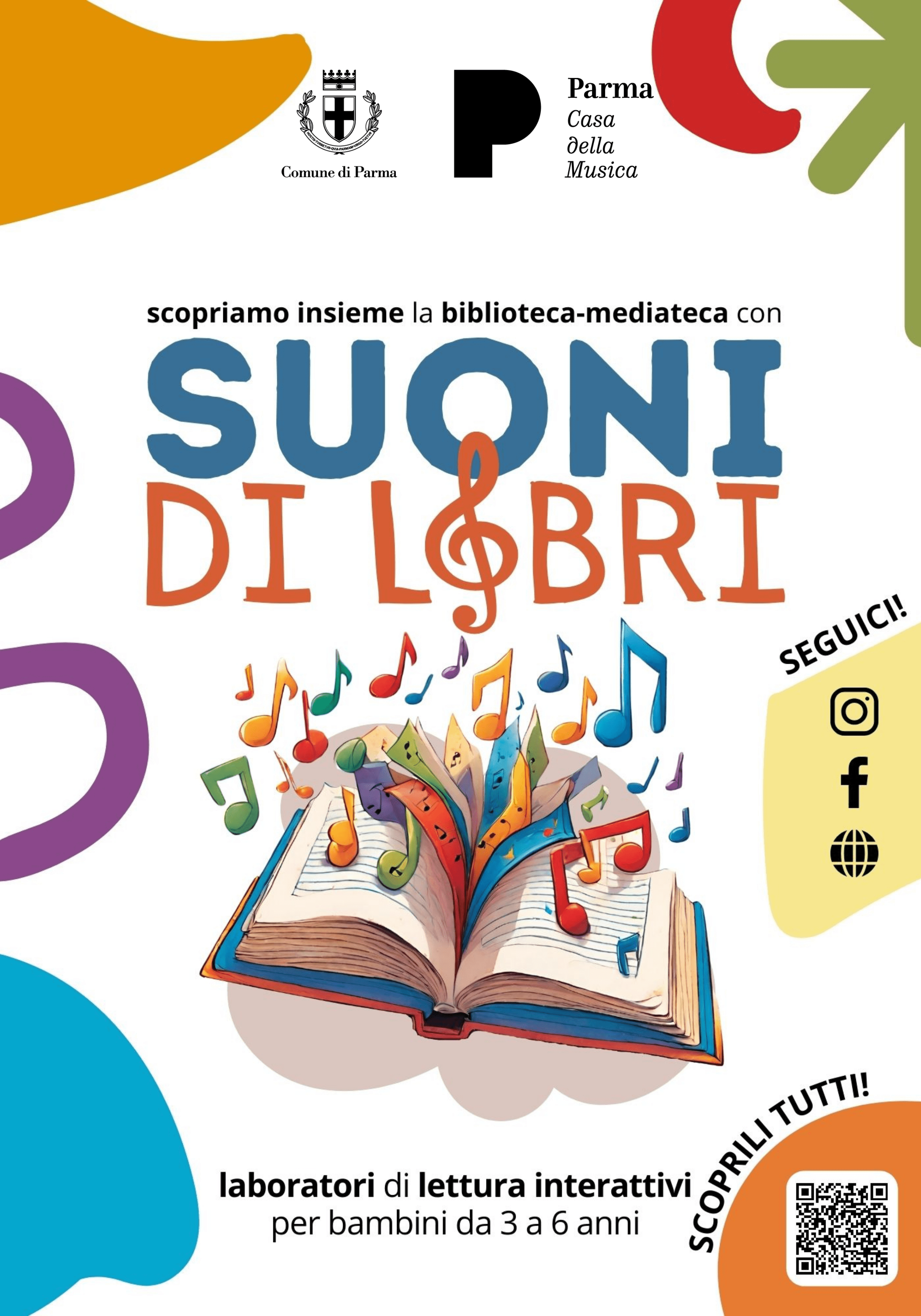 &ldquo;Suoni di libri&rdquo; - laboratori per bambini e famiglie alla Casa della Musica