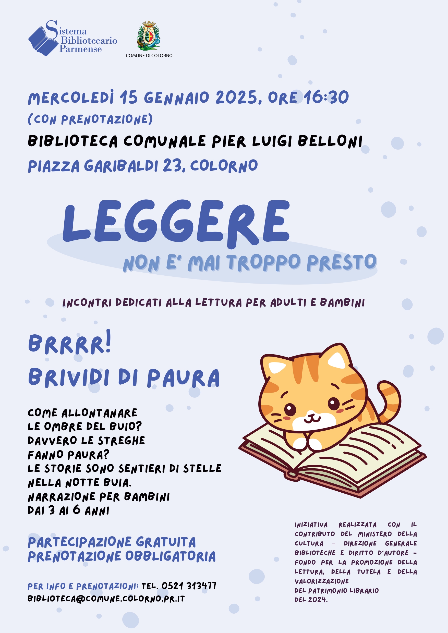 Colorno ... Brrrrr! Brividi di paura