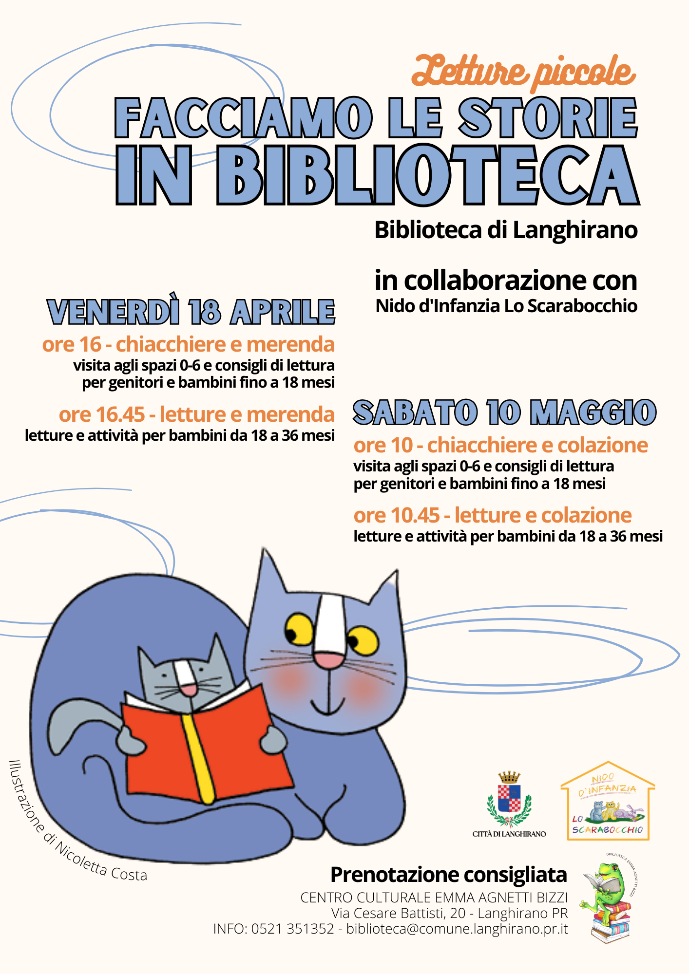 Facciamo le storie in biblioteca