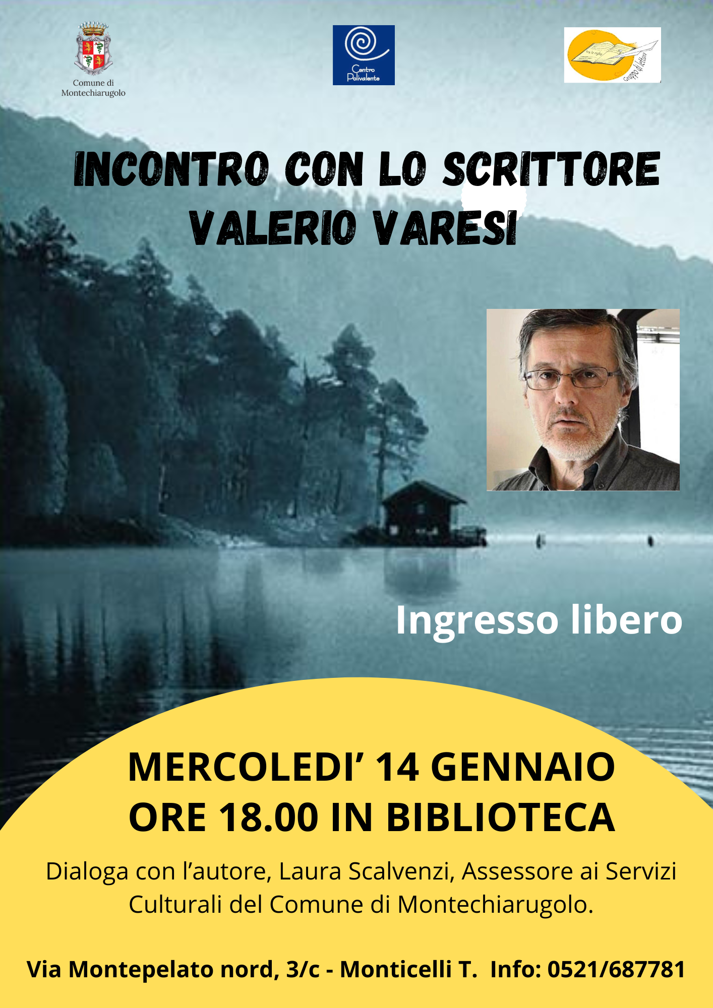 Incontro con lo scrittore Valerio Varesi