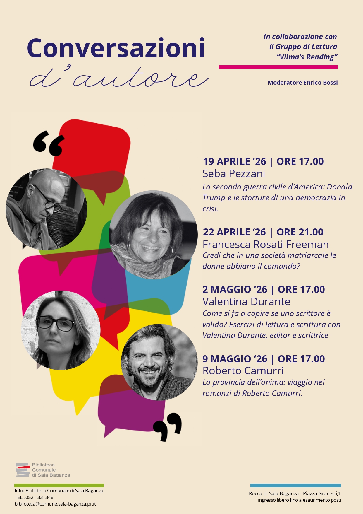 Conversazioni d&rsquo;autore