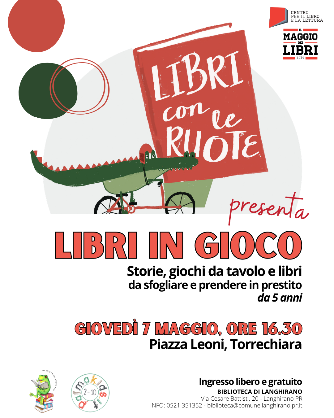 Libri con le ruote a Torrechiara