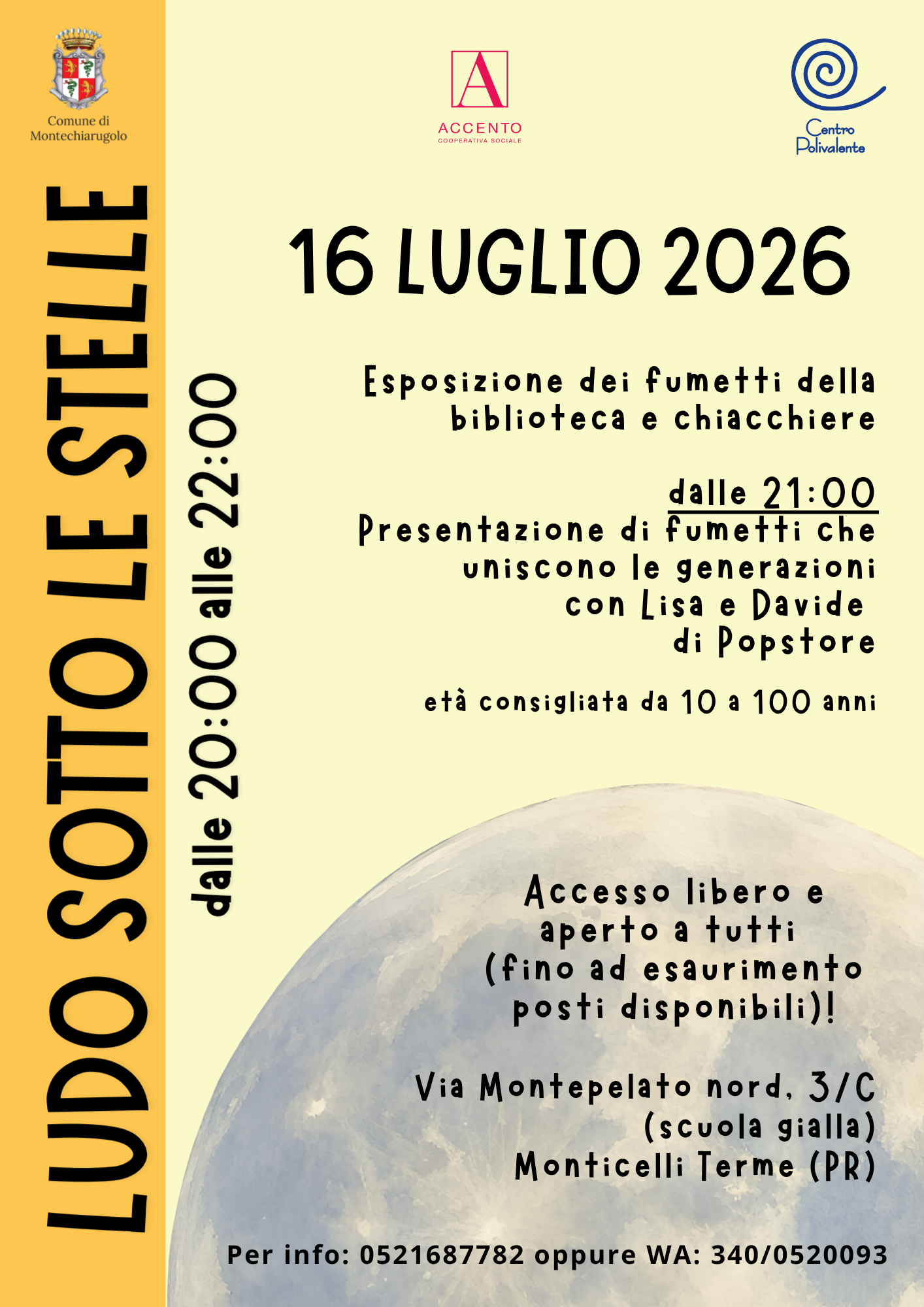 LUDO SOTTO LE STELLE